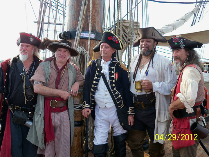 The Great Joe Osteen with 4 Piratelords